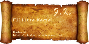 Fillitza Kartal névjegykártya